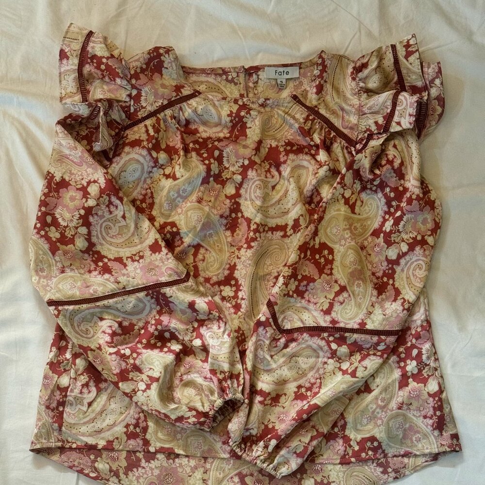 Ruffle blouse